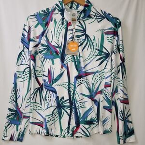 Puma YouV Paradise Quarter Zip Golf Pullover Women's Size Small NWT‎